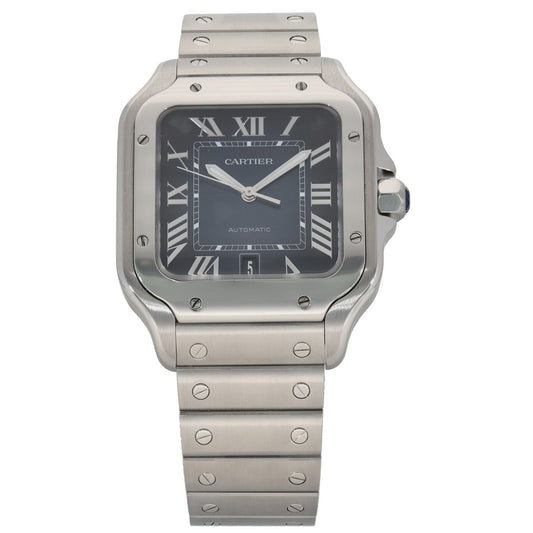 Cartier Santos WSSA0030 39.8mm Stainless Steel Watch