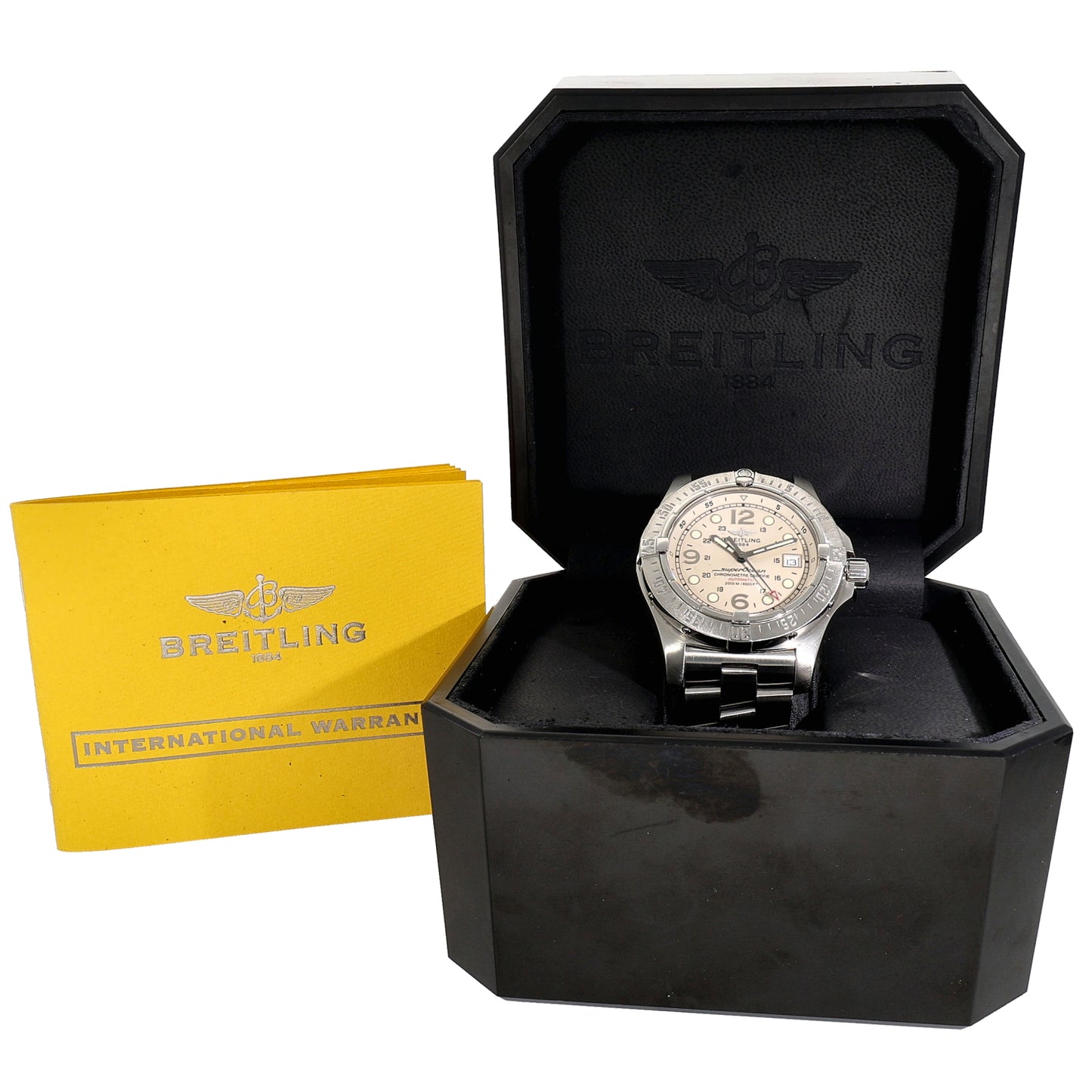 Breitling Superocean Steelfish A17390 44mm Stainless Steel Watch
