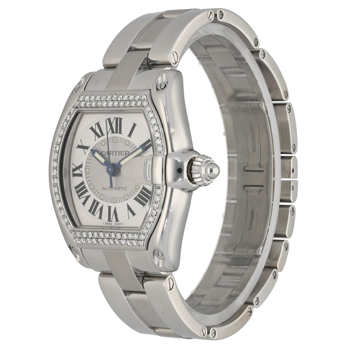 Cartier Roadster W62000V3 38mm Stainless Steel Watch