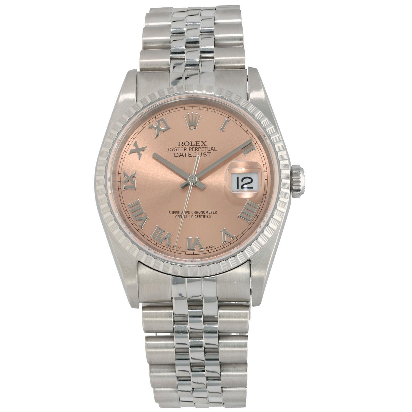 Rolex Datejust 16220 36mm Stainless Steel Watch
