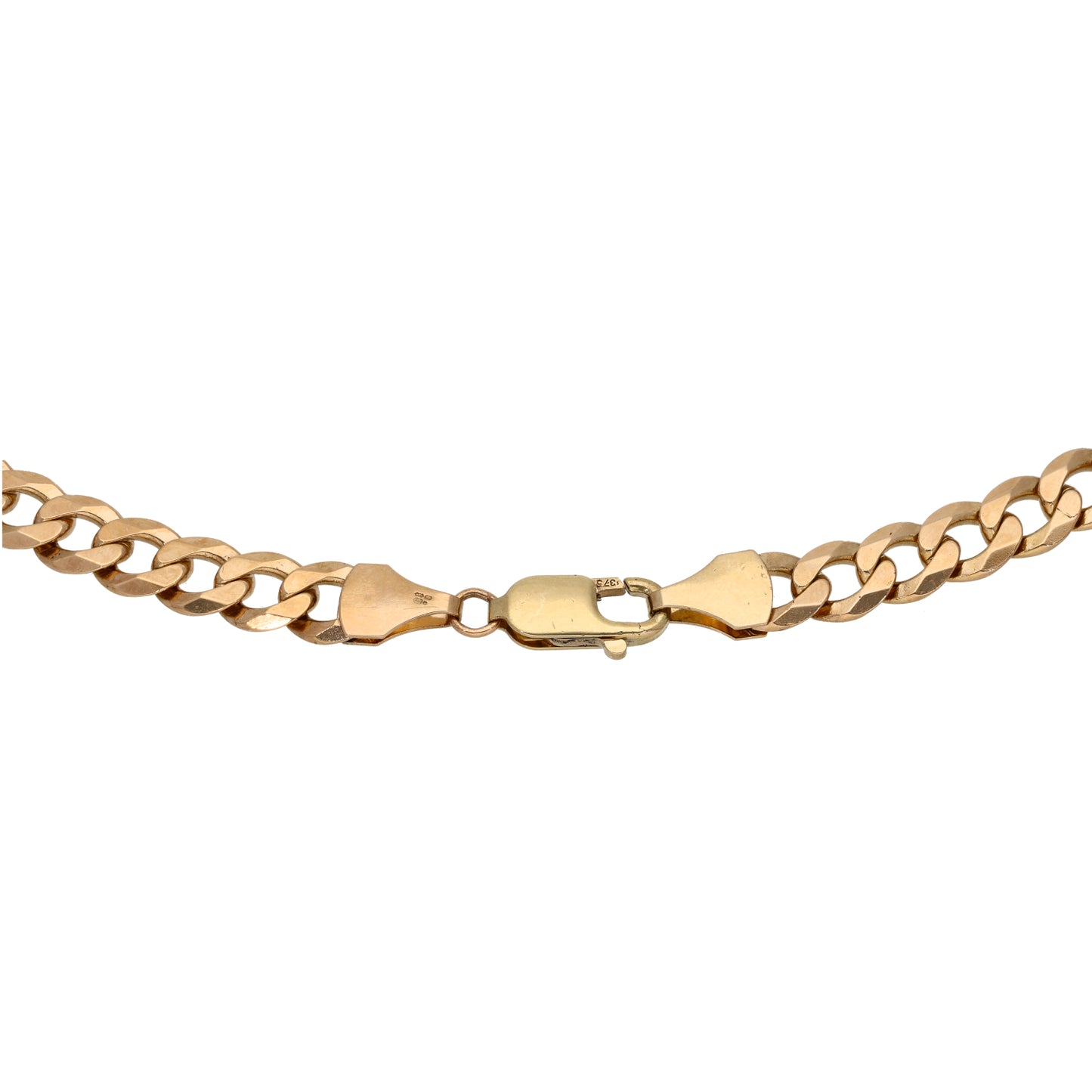 9ct Gold Curb Chain 20"