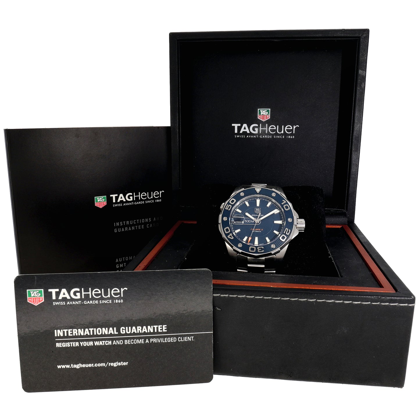 Tag Heuer Aquaracer WAJ2112 43mm Stainless Steel Watch