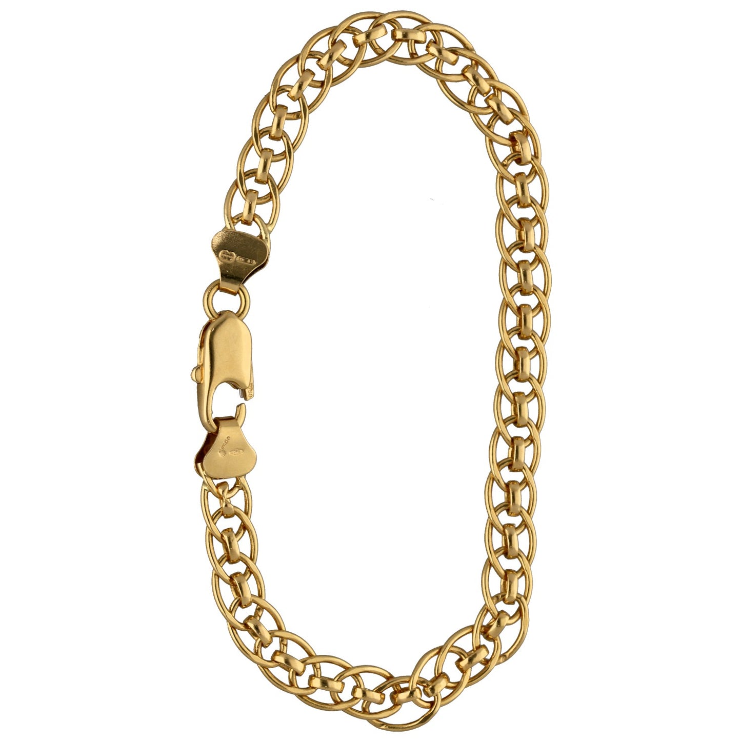 18ct Gold Alternative Rollerball Bracelet