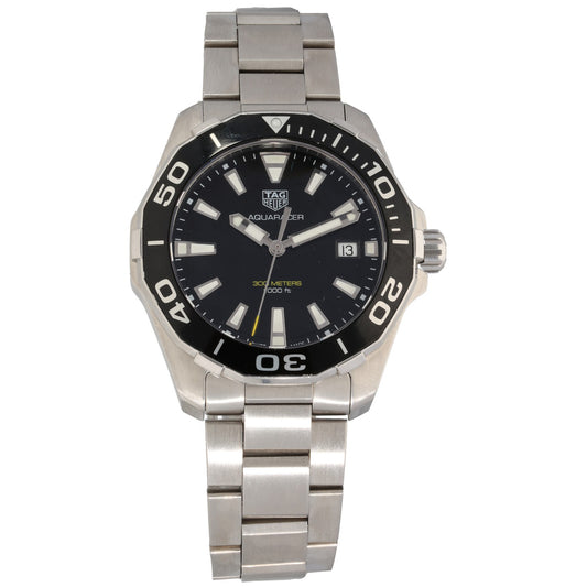 Tag Heuer Aquaracer WAY111A 41mm Stainless Steel Watch