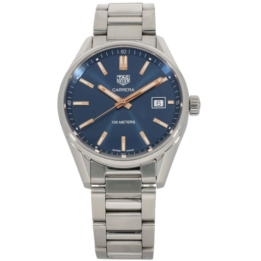 Tag Heuer Carrera WAR1112 39mm Stainless Steel Watch