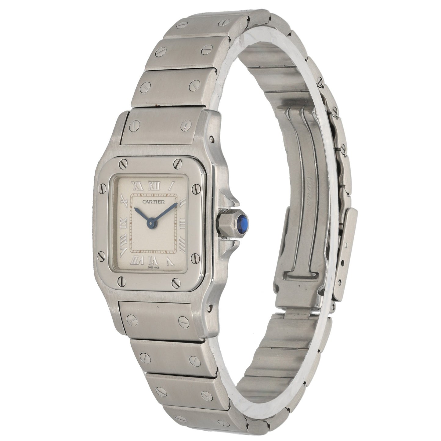 Cartier Santos Galbee W20024D6 24mm Stainless Steel Watch