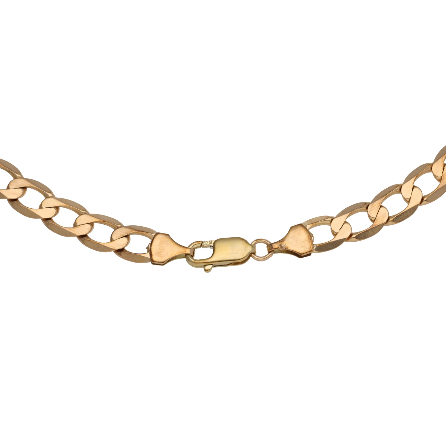 9ct Gold Curb Chain 20"