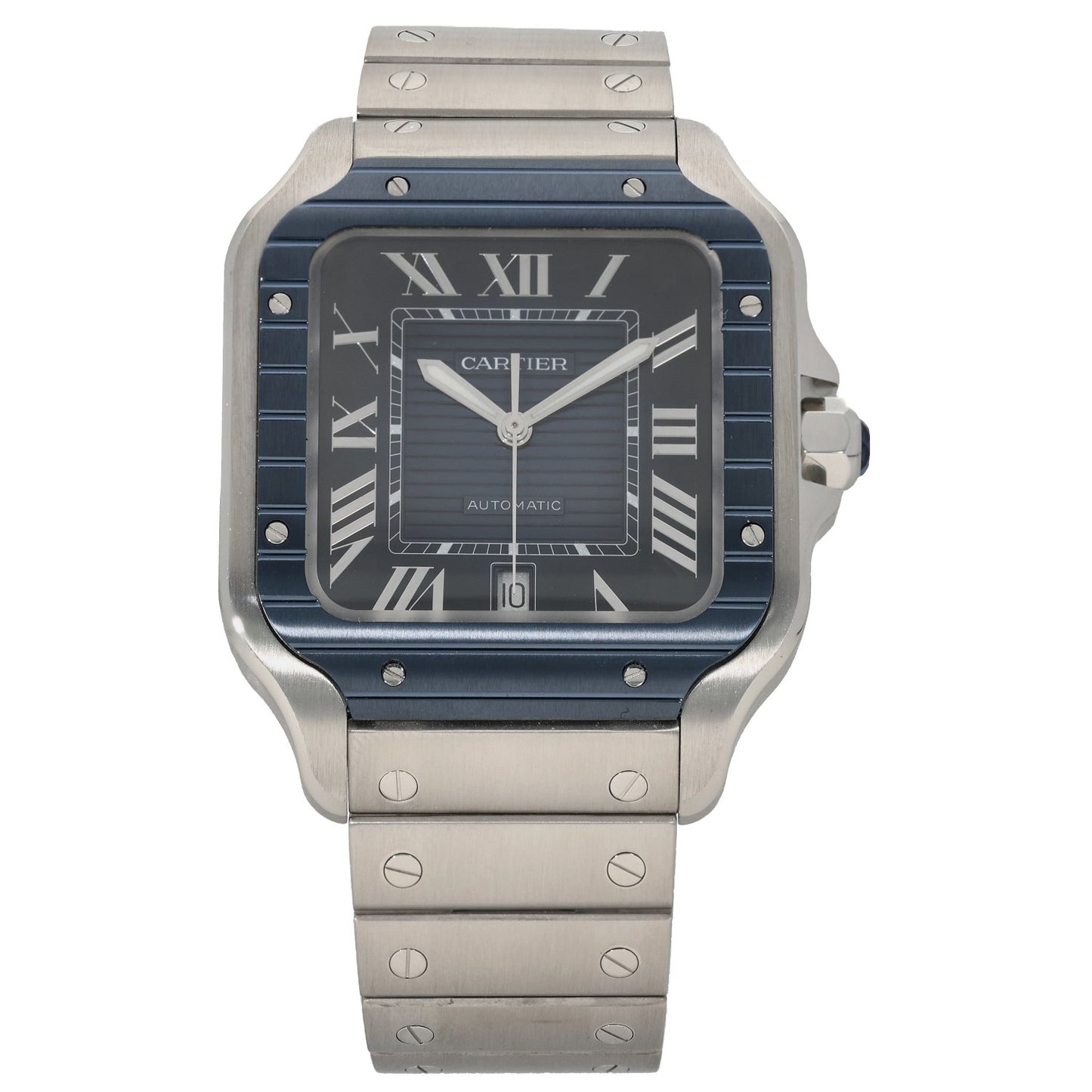 Cartier Santos De Cartier WSSA0048 39.8mm Stainless Steel Watch