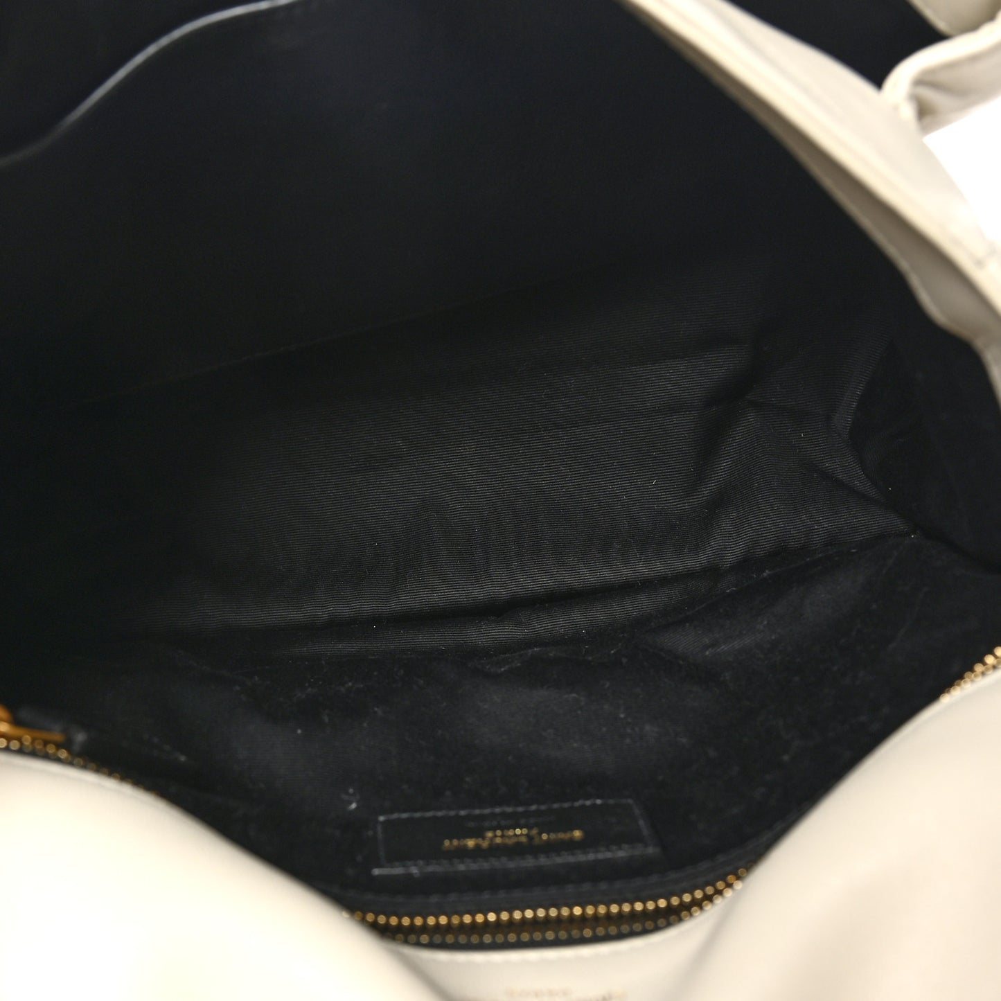 Yves Saint Laurent Niki Matelasse Monogram Lambskin Leather Bag - Beige