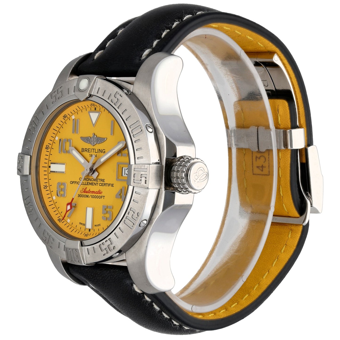 Breitling Avenger II Seawolf A17331 45mm Stainless Steel Watch
