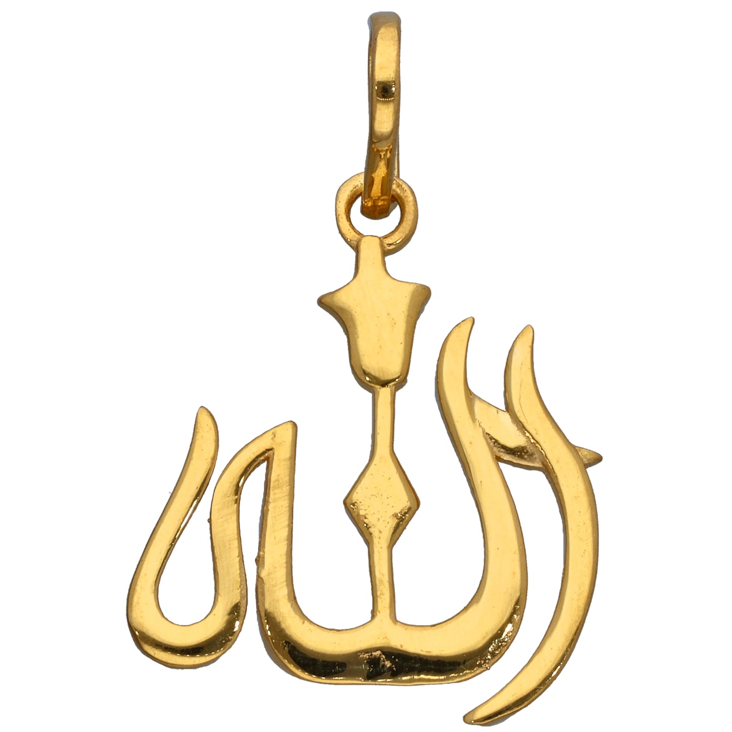 New 22ct Gold Allah Pendant 25mm