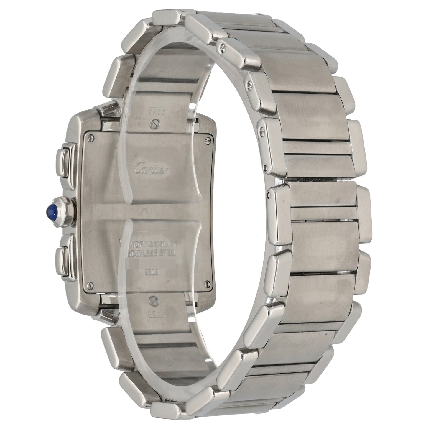 Cartier Tank Francaise W51001Q3 28mm Stainless Steel Watch