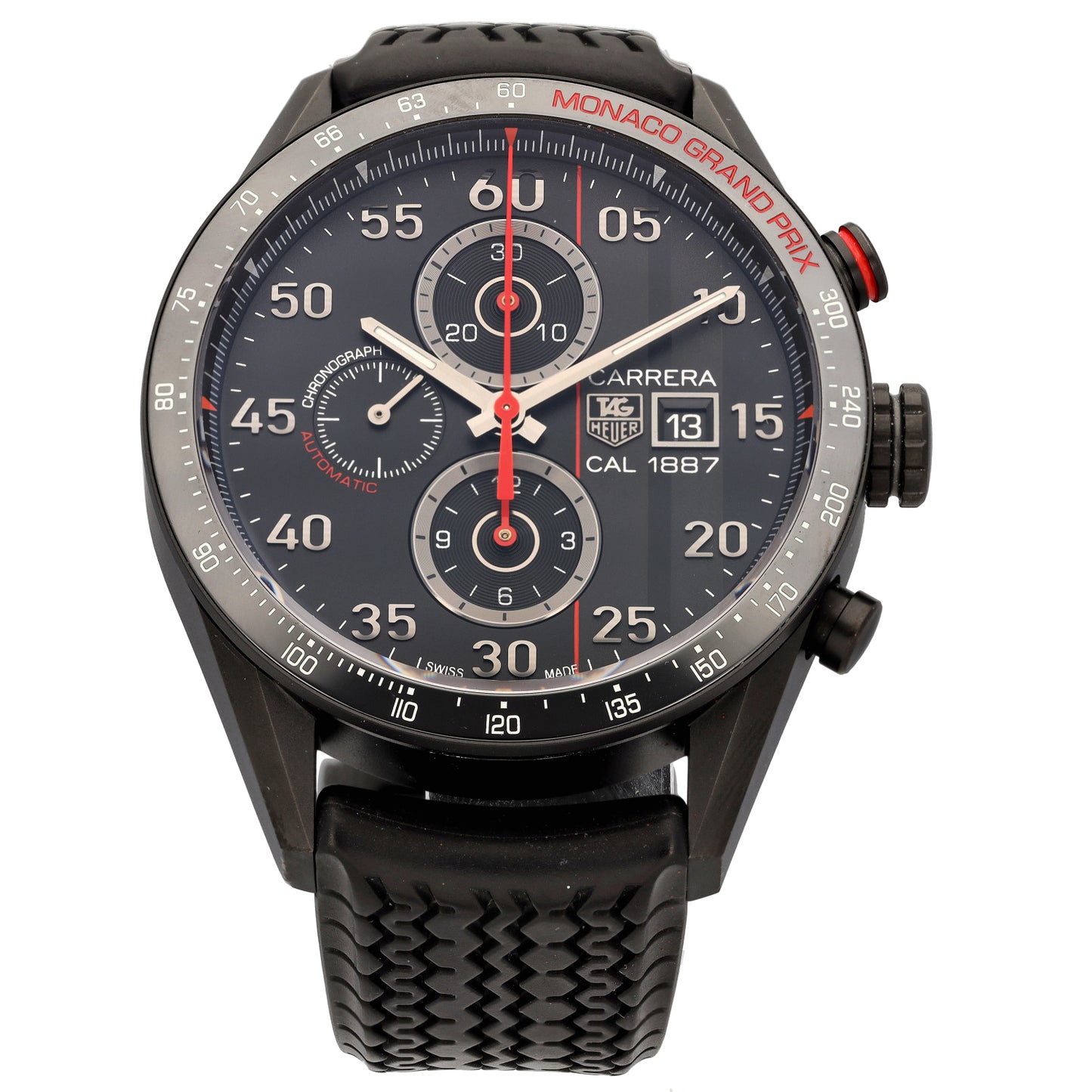 Tag Heuer Carrera CAR2A83 43mm Titanium Watch