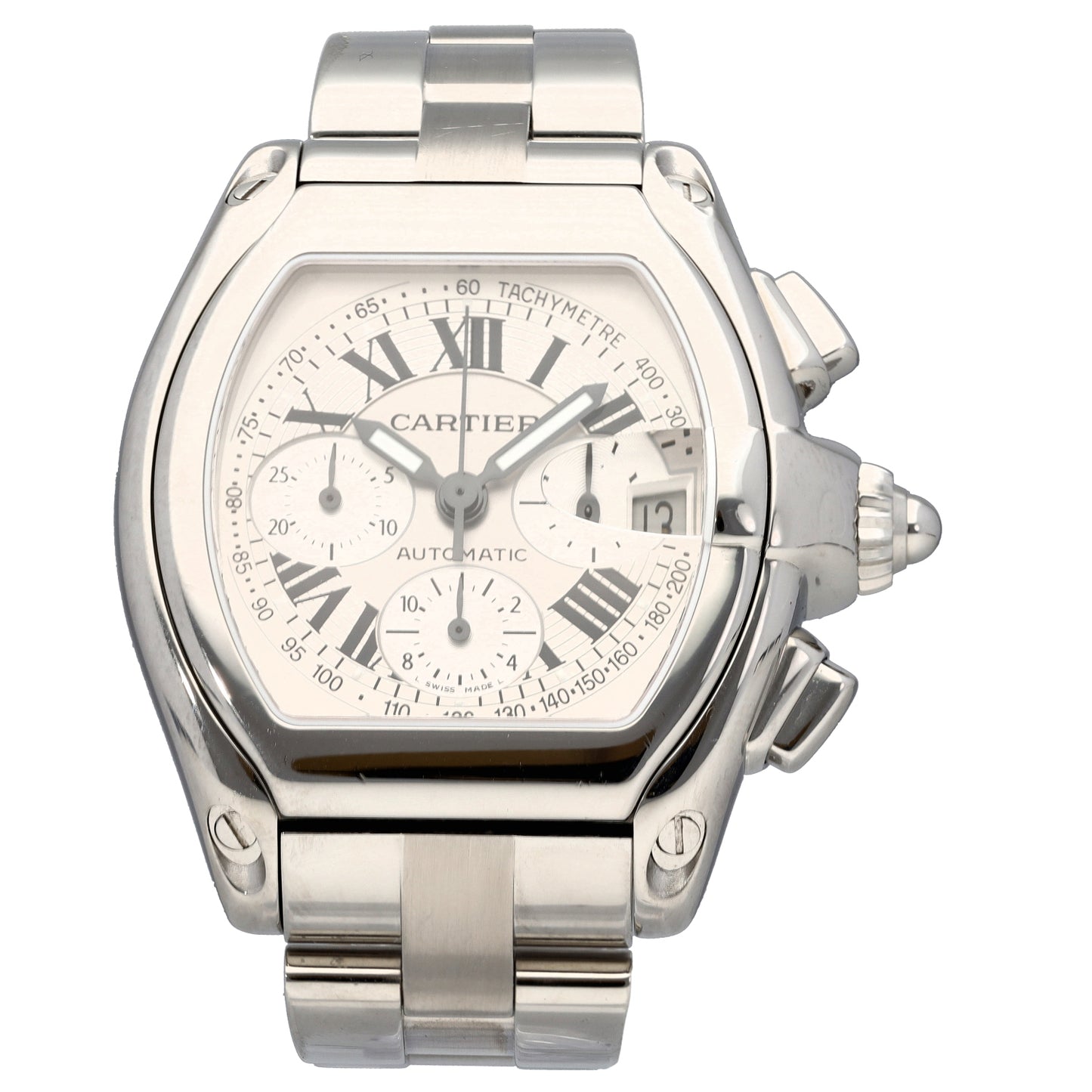 Cartier Roadster 2618 40mm Stainless Steel Watch