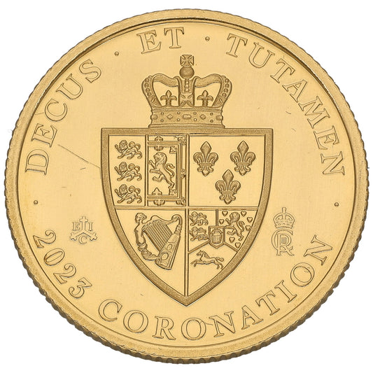 22ct Gold King Charles III Coronation Guinea Coin 2023