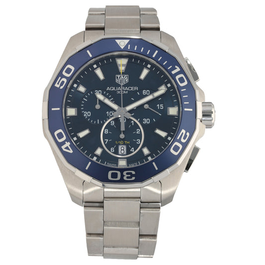Tag Heuer Aquaracer CAY111B 43mm Stainless Steel Watch