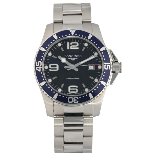 Longines Conquest L3.840.4 44mm Stainless Steel Watch