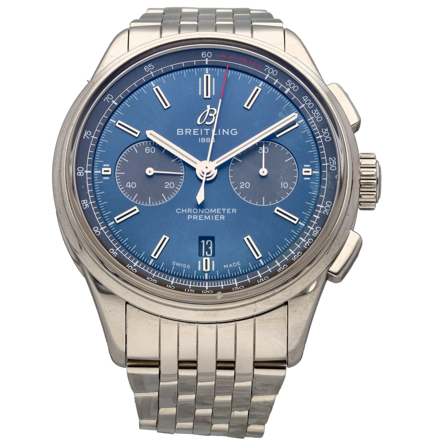 Breitling Premier B01 AB0118 42mm Stainless Steel Watch (Ex-Display)