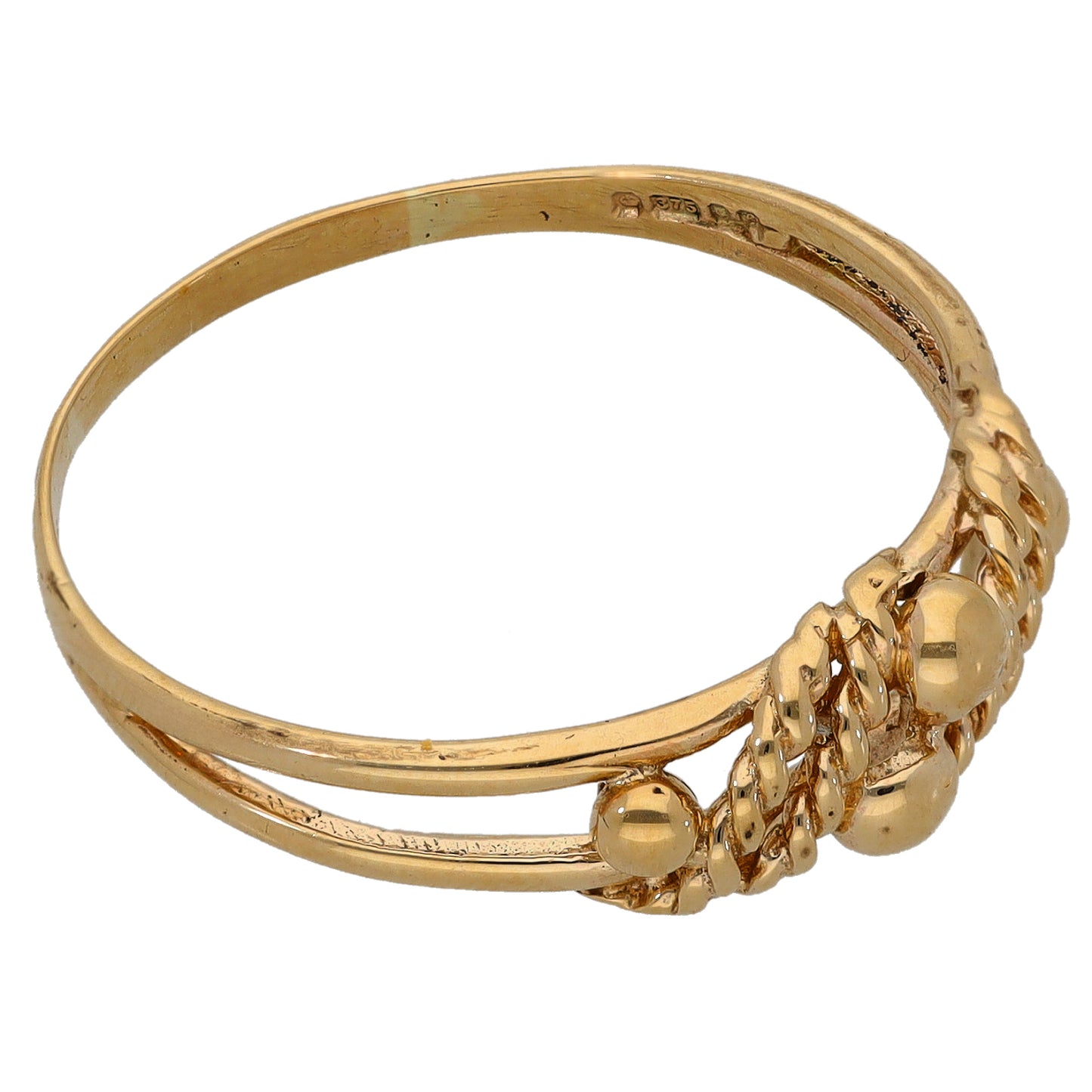 9ct Gold Alternative Ring Size V