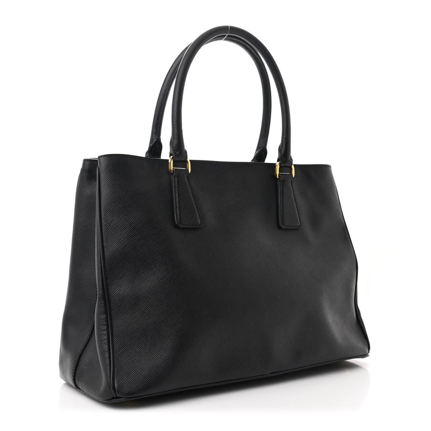 Prada Galleria Medium Tote Saffiano Leather Bag - Black