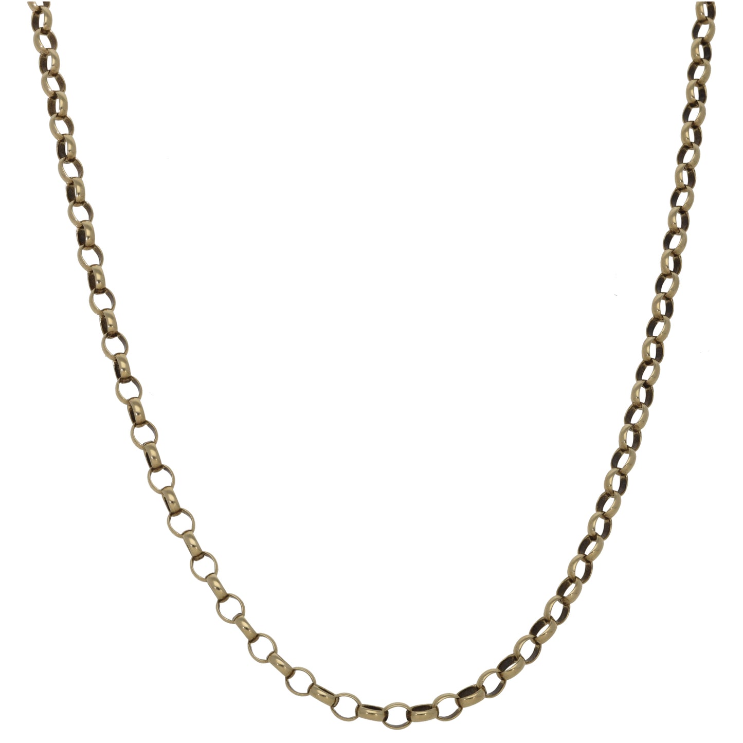 9ct Gold Belcher Chain 24"