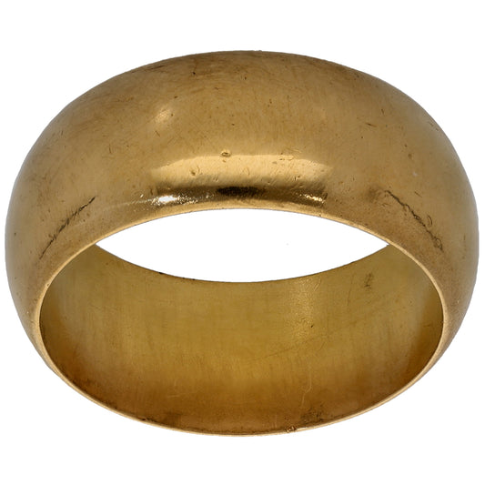 22ct Gold Plain Wedding Ring Size O