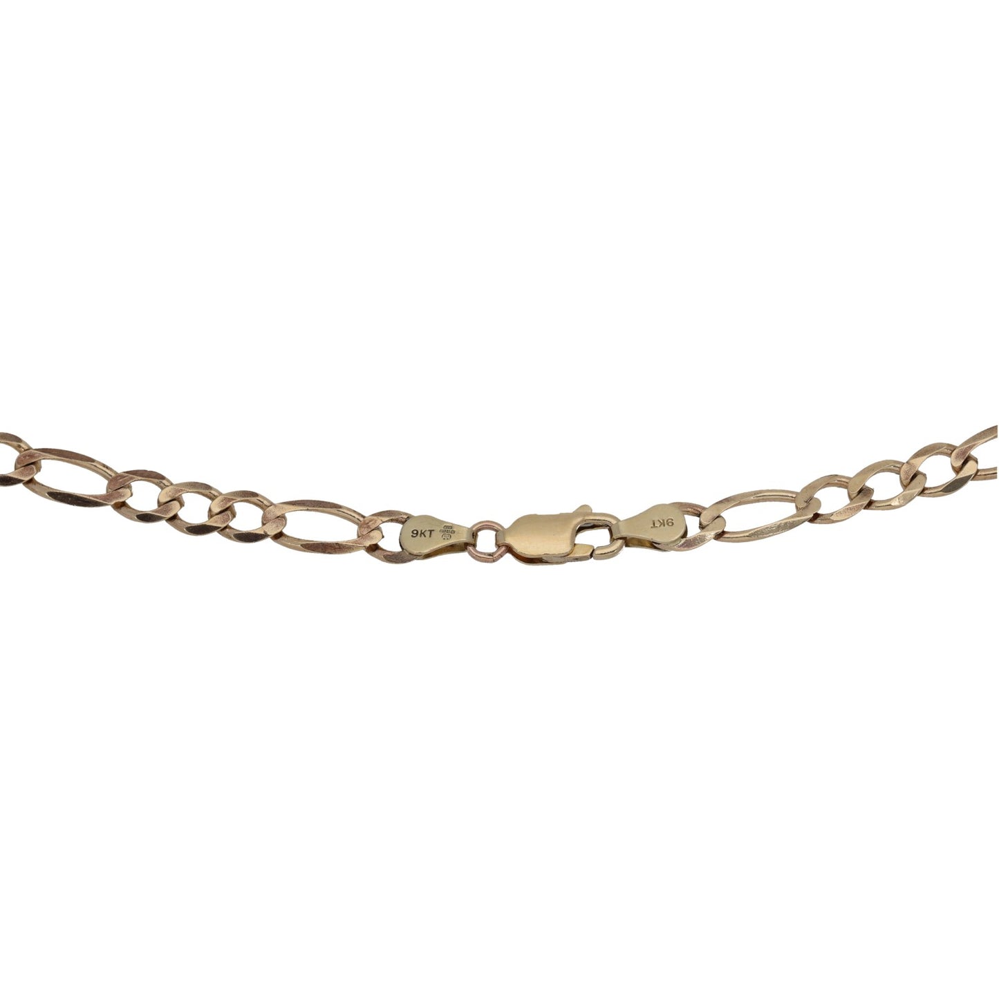 9ct Gold Curb Chain 26"