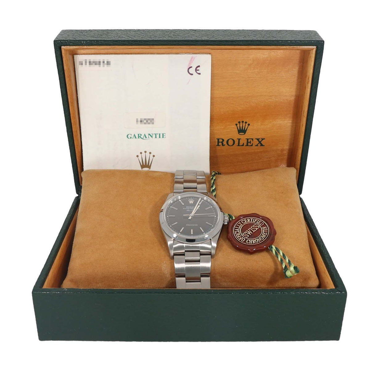 Rolex Air King 14000 34mm Stainless Steel Watch