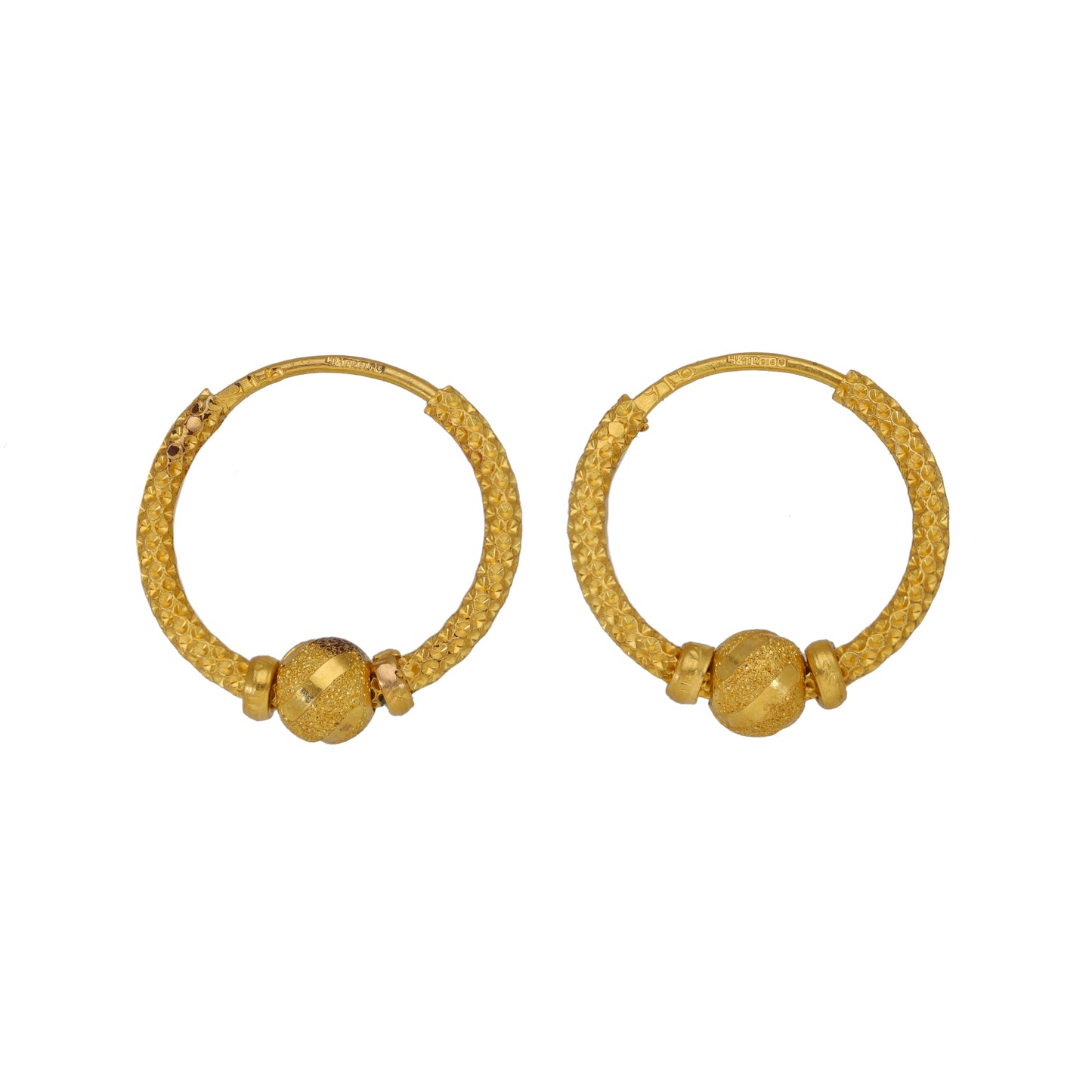 22ct Gold Hoop Earrings