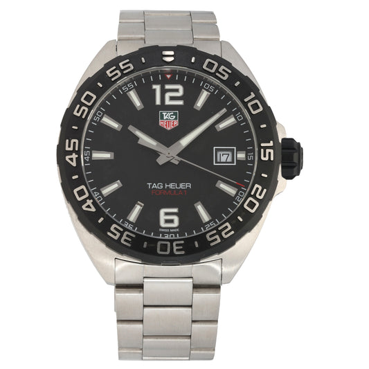 Tag Heuer Formula 1 WAZ1110 41mm Stainless Steel Watch