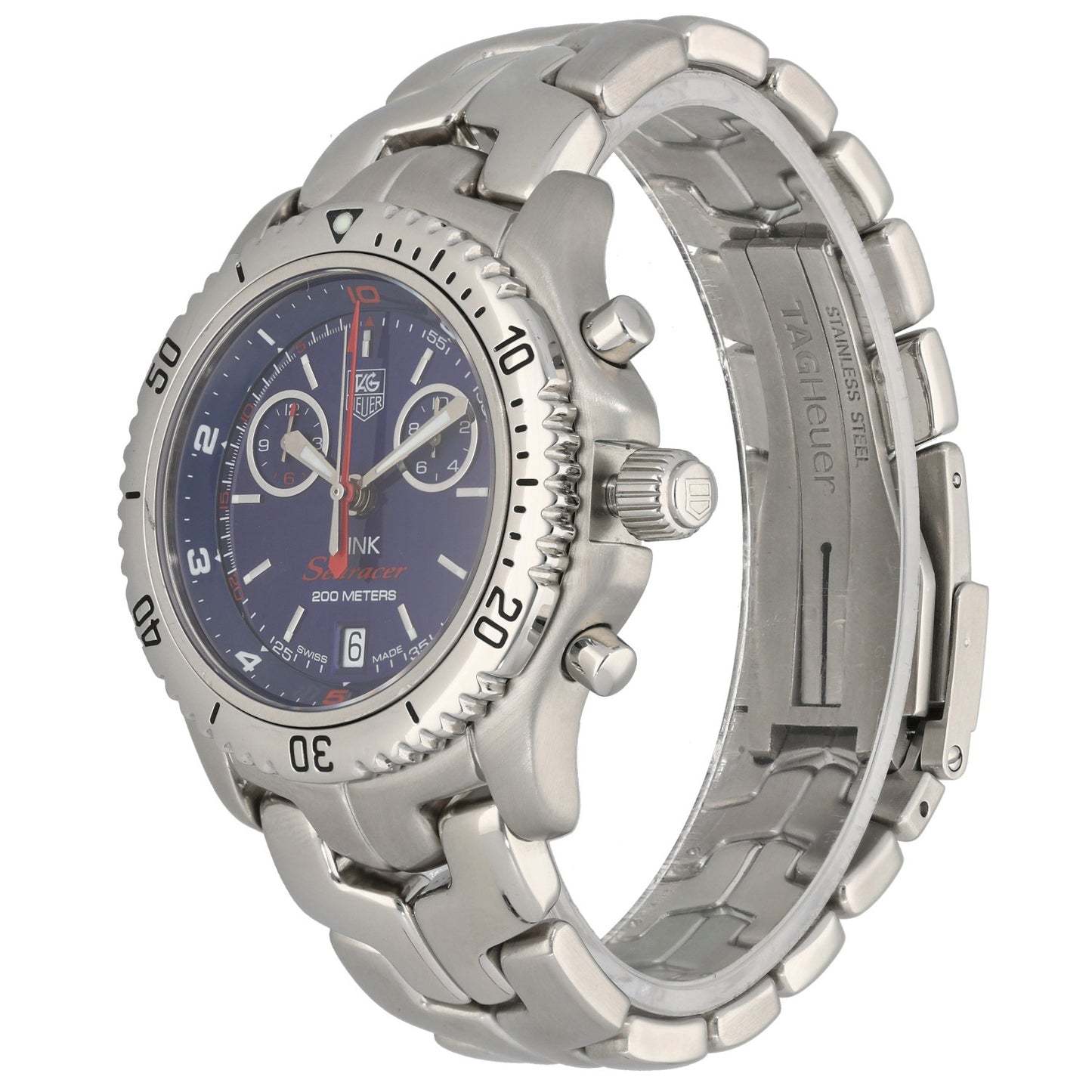 Tag Heuer Link Searacer CT1115-0 42mm Stainless Steel Watch