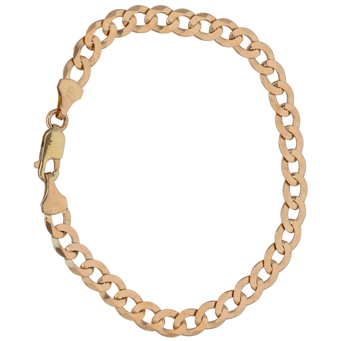 9ct Gold Curb Bracelet