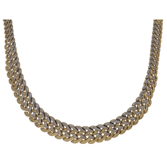 14ct Bicolour Gold Other Chain 16"