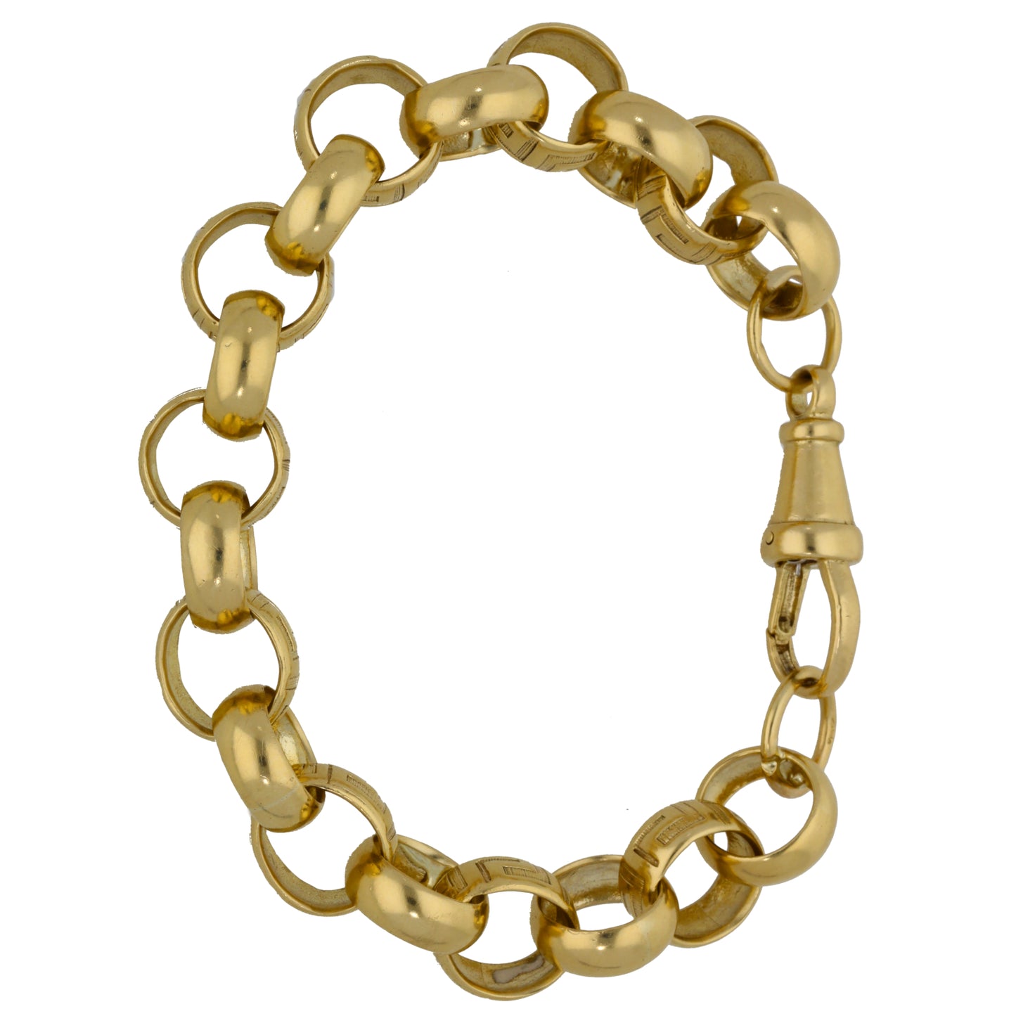 9ct Gold Belcher Bracelet