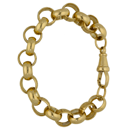 9ct Gold Belcher Bracelet