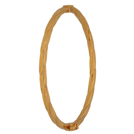 9ct Gold Hinged/Clasp Bangle