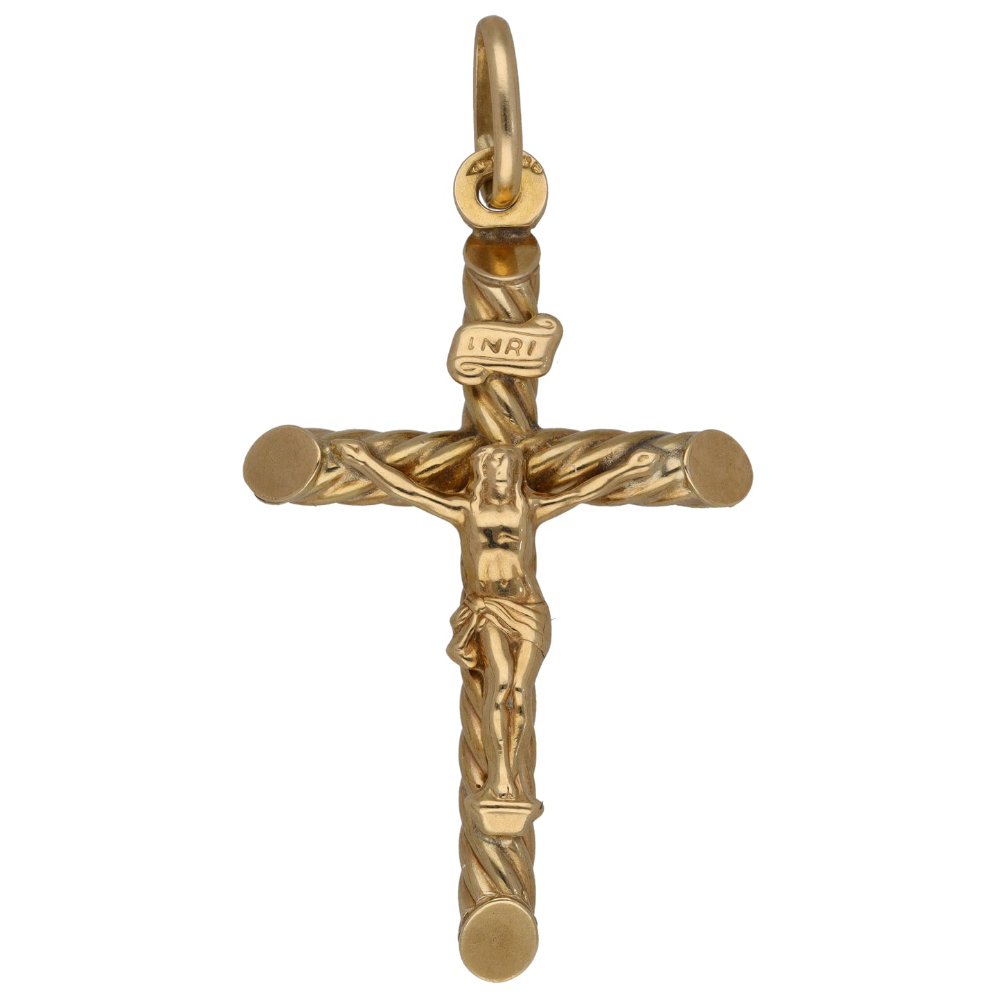 9ct Gold Crucifix Pendant