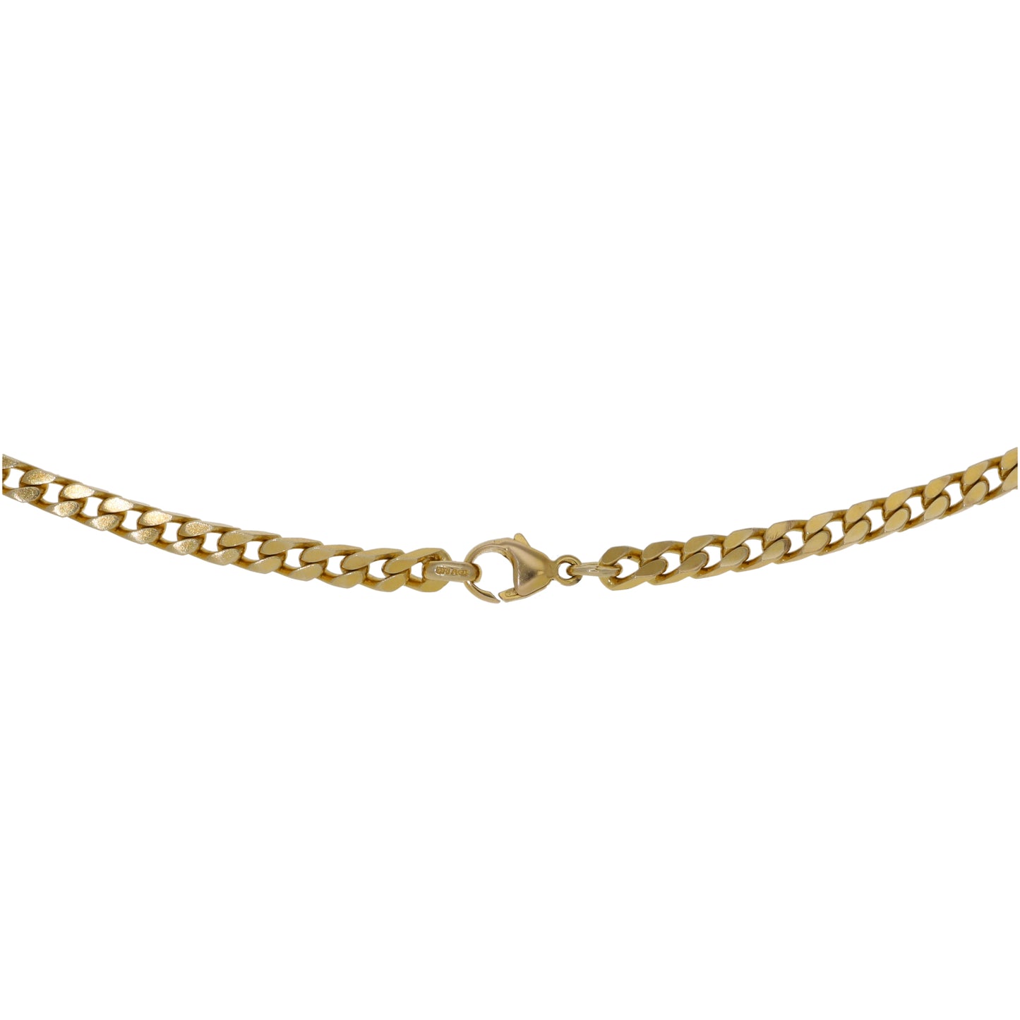 9ct Gold Curb Chain 16"