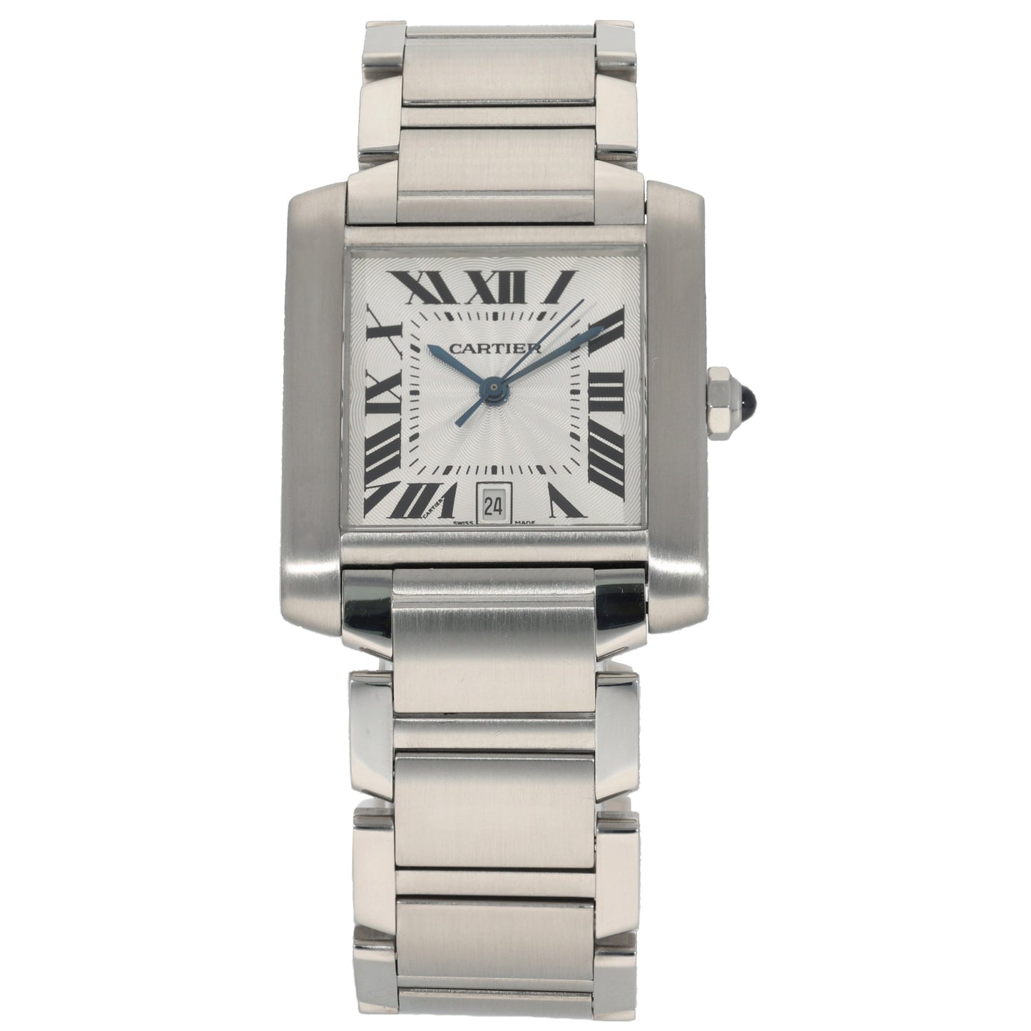 Cartier Tank Francaise W51002Q3 28mm Stainless Steel Watch