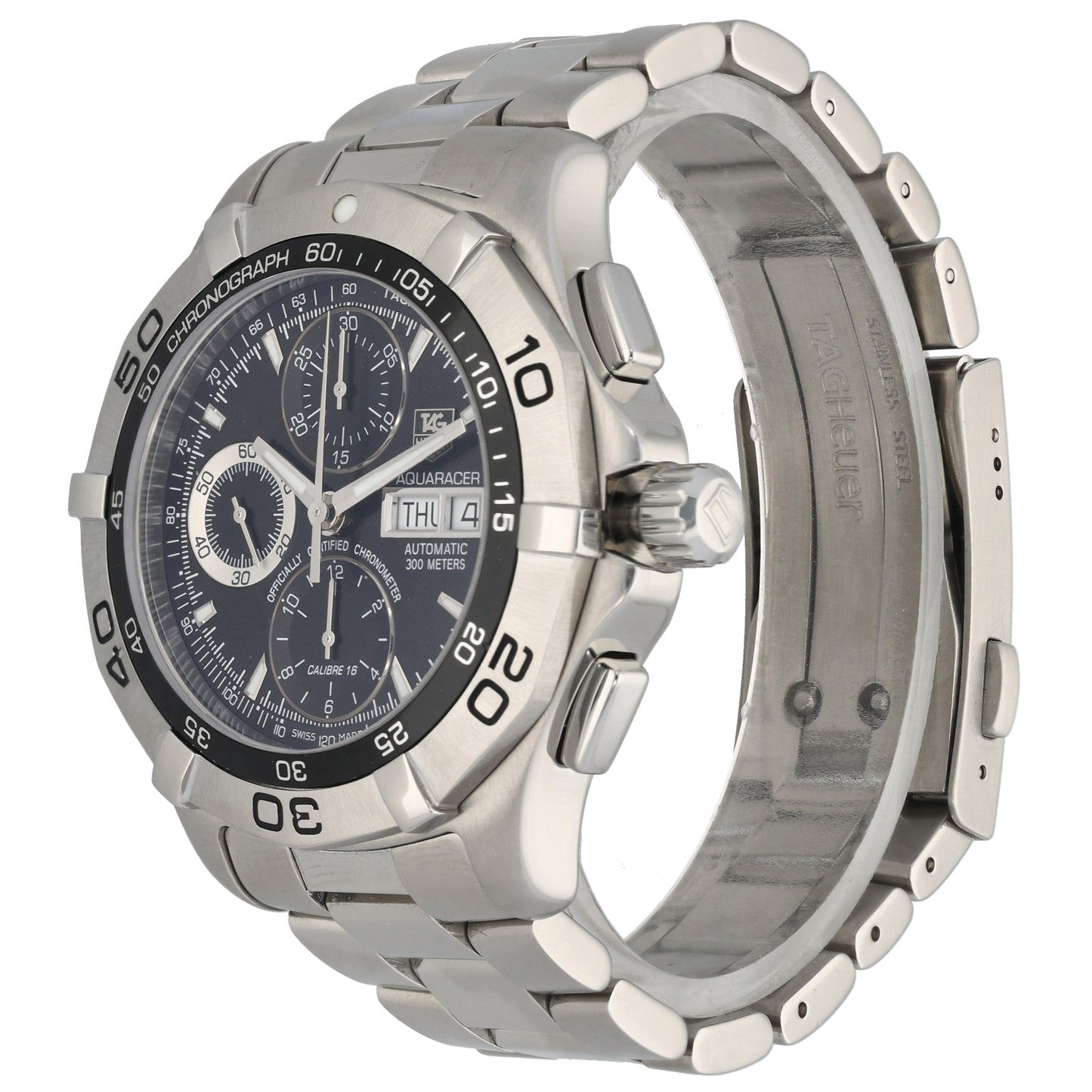 Tag Heuer Aquaracer CAF5010 43mm Stainless Steel Watch