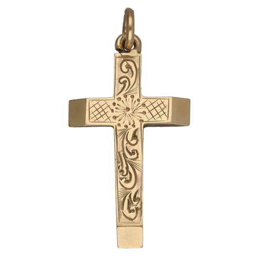 9ct Gold Cross Pendant