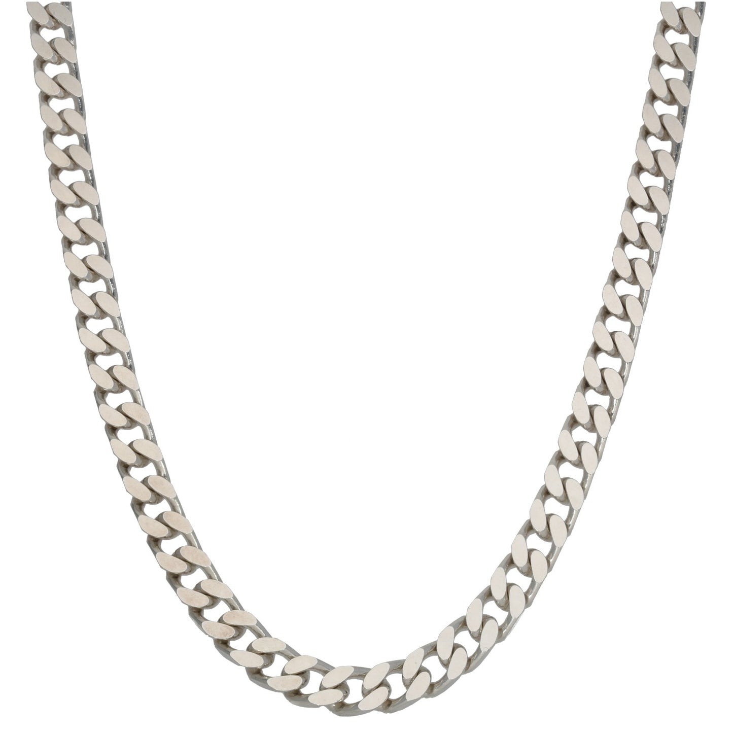 Sterling Silver Curb Chain 20"