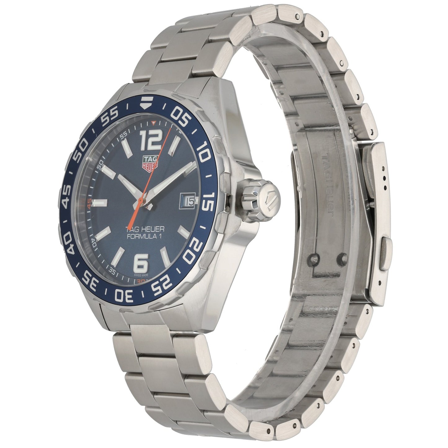 Tag Heuer Formula 1 WAZ1010 43mm Stainless Steel Watch