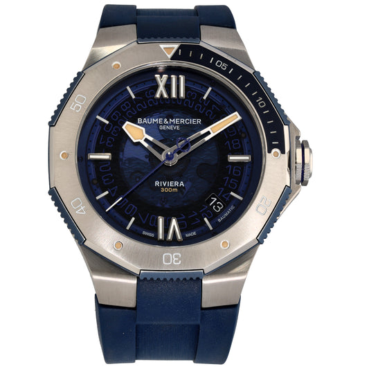 Baume Et Mercier Rivera 65934 42mm Stainless Steel Watch