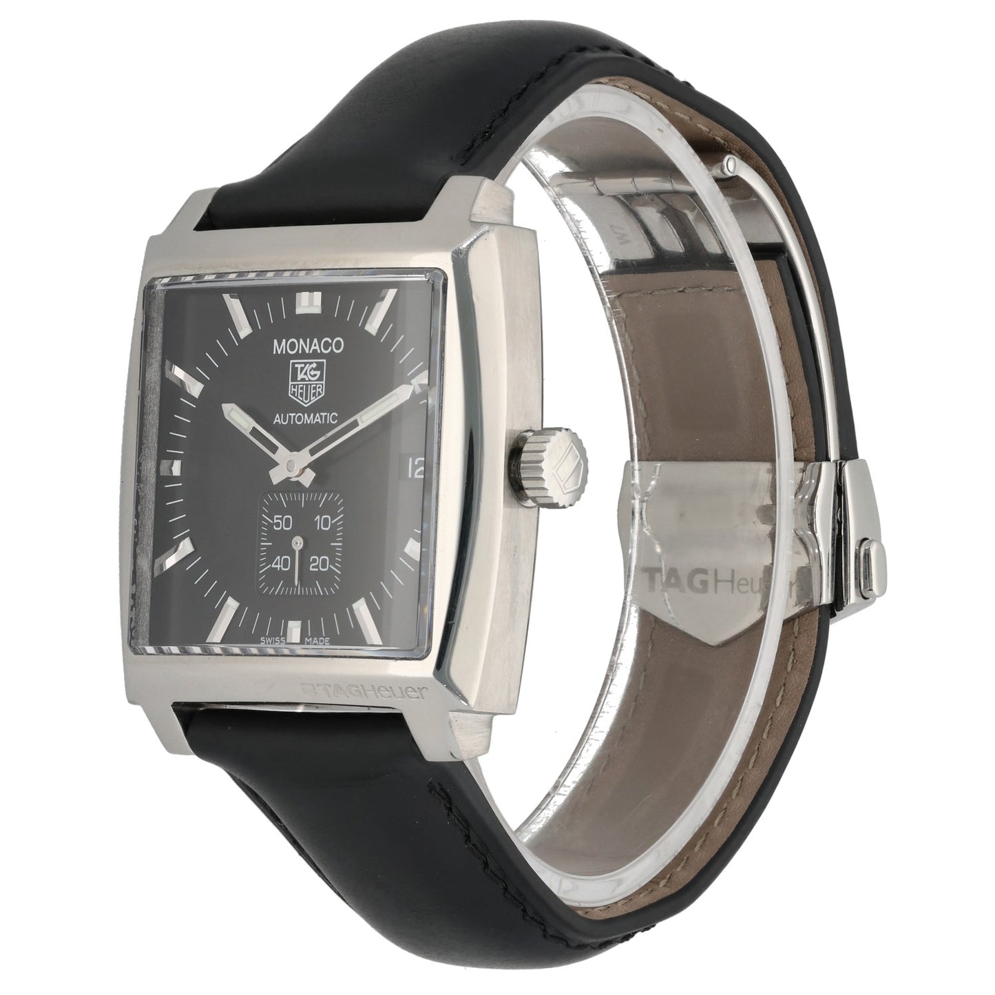 Tag Heuer Monaco WW2110-0 37mm Stainless Steel Watch