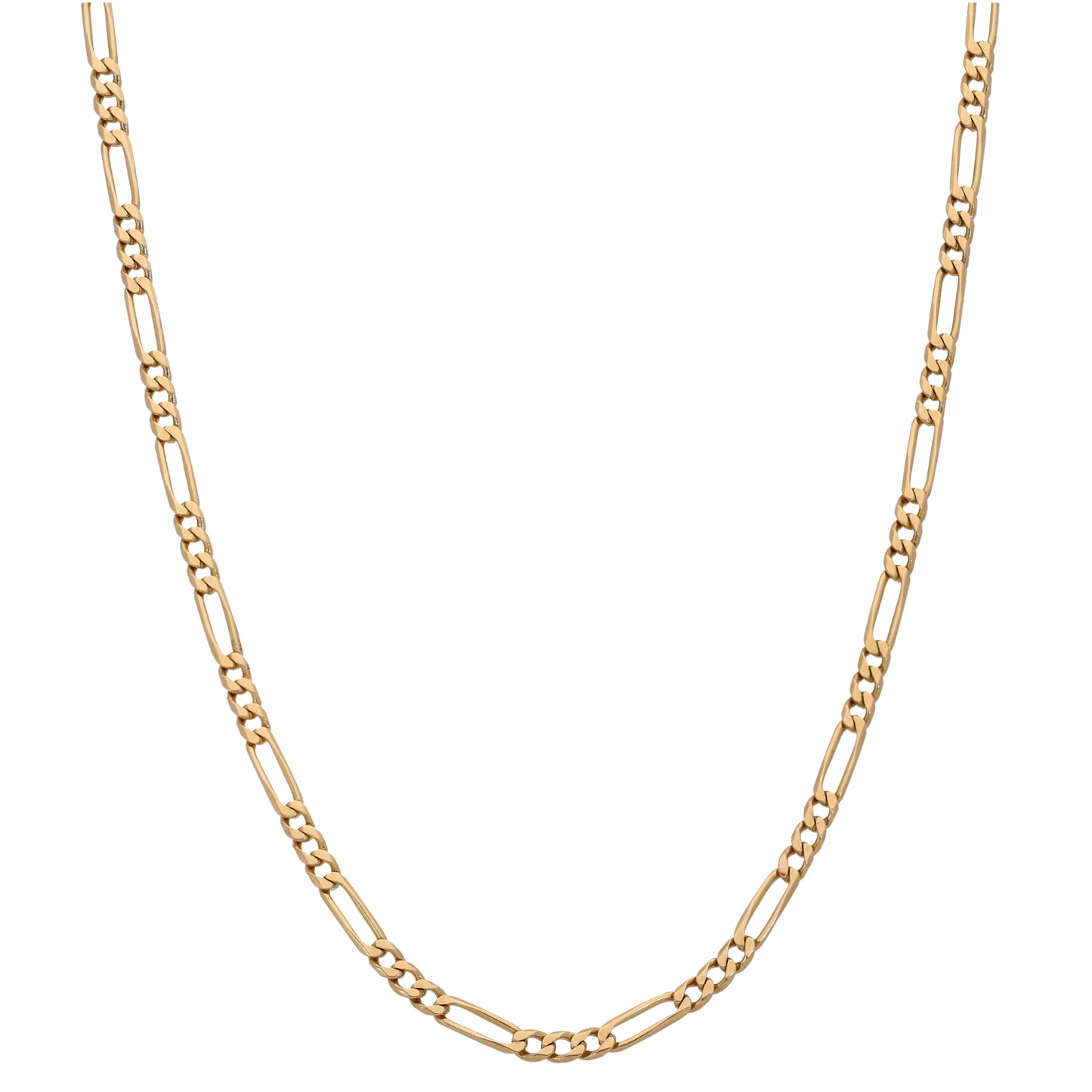 9ct Gold Figaro Chain 24"