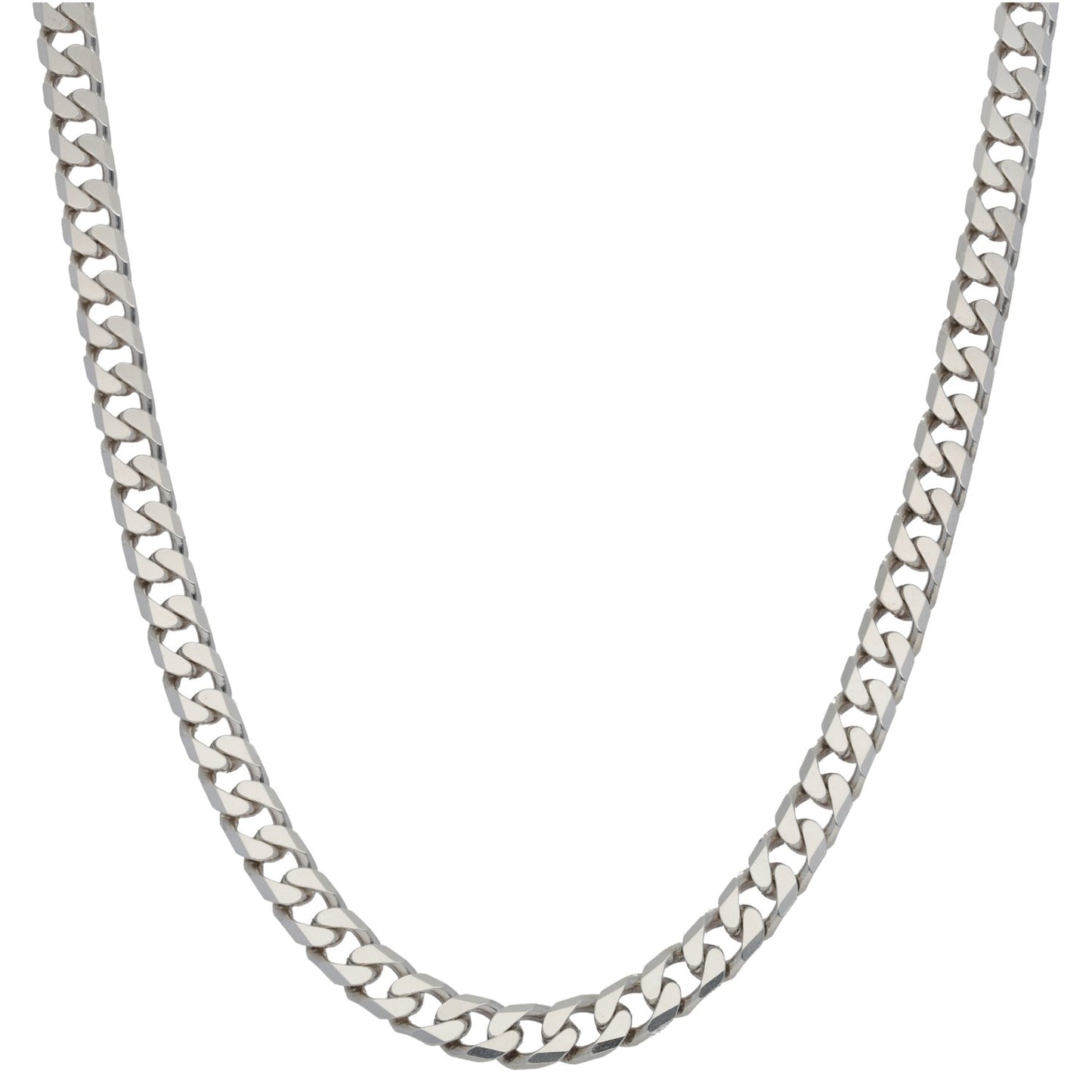 Sterling Silver Curb Chain 20"