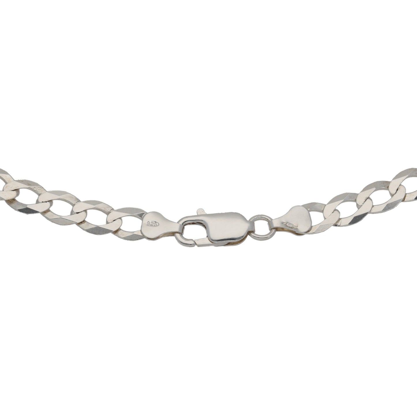 Sterling Silver Curb Chain 20"