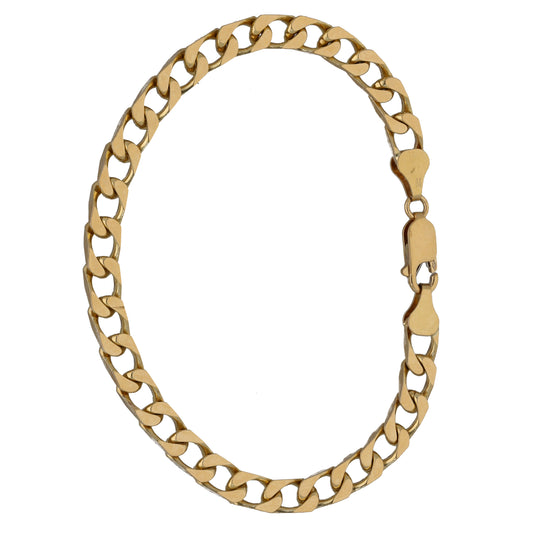 9ct Gold Curb Bracelet