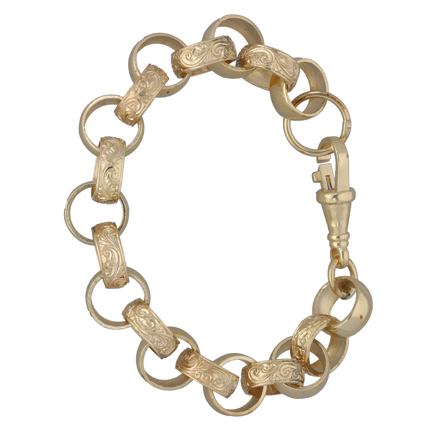 9ct Gold Belcher Bracelet